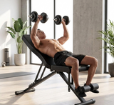 Adjustable Weight Bench – Foldable 1000 lb Capacity for Full-Body Workouts