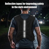 Weighted Vest for Men & Women – Adjustable 12–20 lb Workout Vest