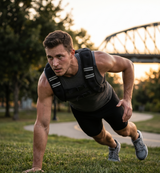 Weighted Vest for Men & Women – Adjustable 12–20 lb Workout Vest