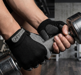 Half-Finger Gym Gloves – Breathable Anti-Slip Workout &amp; Cycling Gloves