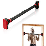 Adjustable Doorway Pull-Up Bar – 69–92 cm Width, 200 kg Capacity, Built-In Level Gauge