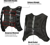 Weighted Vest for Men & Women – Adjustable 12–20 lb Workout Vest