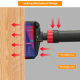 Adjustable Doorway Pull-Up Bar – 69–92 cm Width, 200 kg Capacity, Built-In Level Gauge
